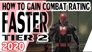 DCUO How to gain Combat Rating FASTER Tier 2