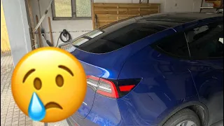 Tesla Model Y und die deutsche Standard Garage