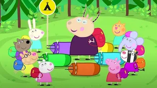 Peppa Pig | Okul Kampı |  Programının en iyi bölümleri | Çocuklar için Çizgi Filmler