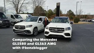 Comparing the Mercedes-Benz GLS580 and GLS63. Which one should you choose?