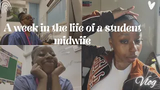 WEEK IN THE LIFE OF A STUDENT MIDWIFE | Night shifts, Labour ward & another catch! Vlog