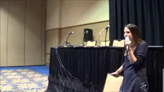 Laura Bailey Friday Panel @ Metrocon 2015