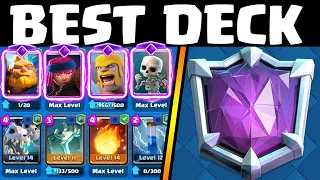 BEST DECK TO GET ULTIMATE CHAMPION EASILY | CLASH ROYALE | BEST LADDER DECK!