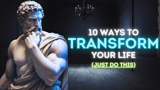 10 Stoic Principles For Immediate Life Transformation (BECOME A TRUE STOIC)