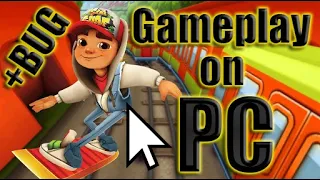 Subway Surfers Gameplay on PC | My record is 732355