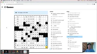 NYT crossword puzzle live-solve - Saturday, July 10th