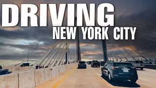 New York City 4K | Driving Uptown Manhattan To Brooklyn [USA Road Trip]