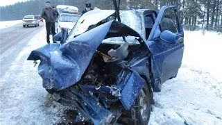 Подборка аварий Январь 2014 ❶❶❼ Compilation of accidents January 2014
