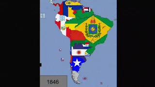 south america map 2021 vs 1889 vs 1846 vs 1788