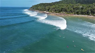 Cyclone Swell Lights Up Noosa, Australia