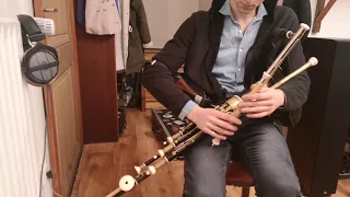 Uilleann-Pipes Boxwood Chanter made by H.Morgenbrodt