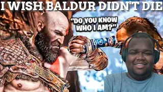 Reaction to How KRATOS showed BALDUR that he's The God Of VIOLATION (BlankBoy)