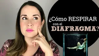 ¿Cómo RESPIRAR con el diafragma para cantar? | Dra. Voz | SERIE: Respirar para cantar Parte 1/3