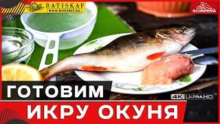 Как приготовить икру окуня в домашних условиях быстро вкусно легко