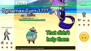 They Had to Dynamax Immediately (Pokemon Showdown Random Battles) (High Ladder)