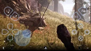 Far Cry Primal on iPhone 7+ using PS Remote Play App