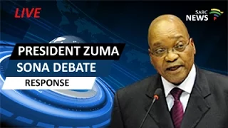 President Zuma responds to SONA 2016 debate
