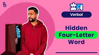 Hidden Four Letter Word (11 Plus Verbal Reasoning)