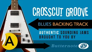 Crosscut Groove Rhumba blues backing track in A | Albert King vibes!