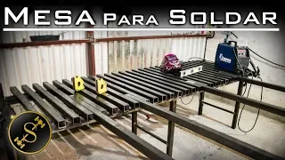 Mesa para soldar / Mesa de trabajo con Accesorios!