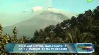 Bulkang Mayon, nakapagtala na ng mahigit 48 na pagsabog