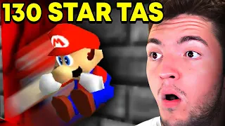 Pro Speedrunner reacts to Mario 64 130 Star TAS (Green Stars)