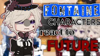 [ 💜 ] : Fontaine Characters react to : Future ++ Edits | Genshin Impact | GCRV | Gacha Club |