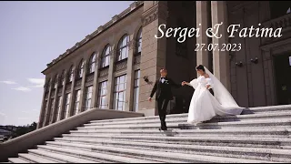 Сергей и Фатима Свадьба клип 27 07 2023