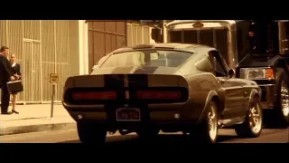 Мемфис уходит от погони на Shelby GT500. Часть-1  Угнать за 60 секунд