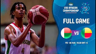 Madagascar v Benin | Full Basketball Game | FIBA U18 African Championship 2022