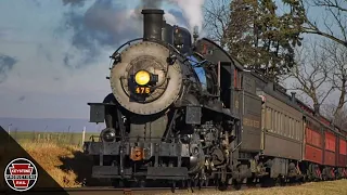 Norfolk & Western 475: Steaming Into Winter on the Road to Paradise (4K)