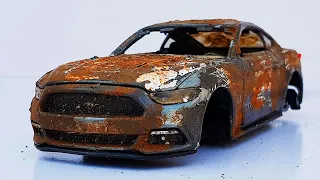 Restoration an Abandoned Ford Mustang GT - Model Car