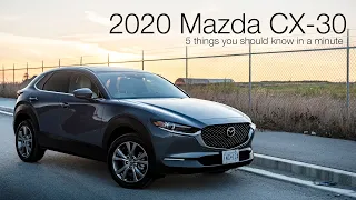 5 things you should know about the Mazda CX-30