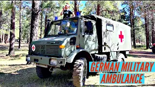 unimog ambulance tour  | 4x4 military vehicle | overland expo 2022