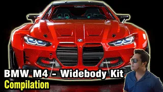 The New 2023 BMW M4 Widebody Kits & Concepts Compilation