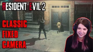 Classic Fixed Camera in Resident Evil 2 Remake!!