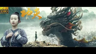 Kung Fu Film: Silly boy gains divine skills, summons mythical beasts, becomes three realms’ war god.