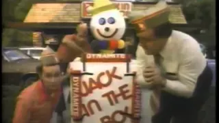 Jack in the Box Clown explosion commercial (1980)