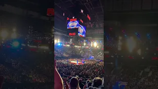 SHOOOOSH! A Thank Yeww as Chad Gable makes his entrance on WWE Monday Night Raw after WrestleManiaXL