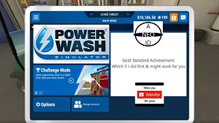 PowerWash Simulator: Gold Standard Achievement (which 5 worked for me)