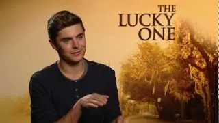 The Lucky One Interview - Zac Efron