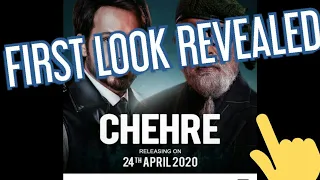 Emraan Hashmi & Amitabh Bachchan's "Chehre" First Look Revealed | New Release Date | 2020