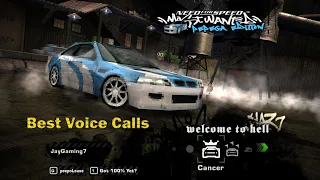 NFSMW Pepega- Some Of The Best Voice Calls