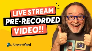 How to Live Stream Pre-recorded Videos on YouTube, Facebook and More