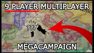 CK3 | 9 PLAYER MULTIPLAYER MEGACAMPAIGN Ep 1