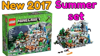 Lego Minecraft The Mountain Cave 2017 summer set pictures 21137 NEW!