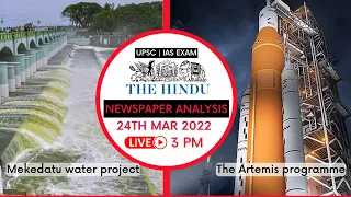 24 March 2022 | The Hindu Newspaper Analysis | UPSC Current Affairs |