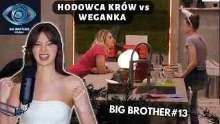 WEGANKA KONTRA HODOWCA KRÓW 🐄 Oglądam siebie w BB #13