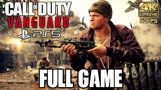 Call of Duty: Vanguard FULL GAME Walkthrough (PS5) No Commentary @ 4K 60ᶠᵖˢ ✔