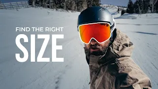 Giro Snow Goggle Size Guide – Fit Comparison & Try-On | SportRx